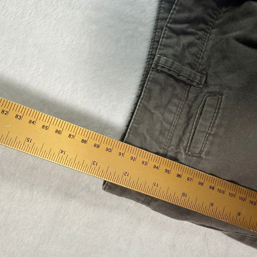 Athletic Dept Shorts Women's Size 6 Olive Green Roll Cuff Casual Chinos‎